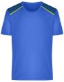 Heren Sportshirt Daiber Running Peacock Blue